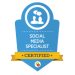 Certified Social Media Specialist badge