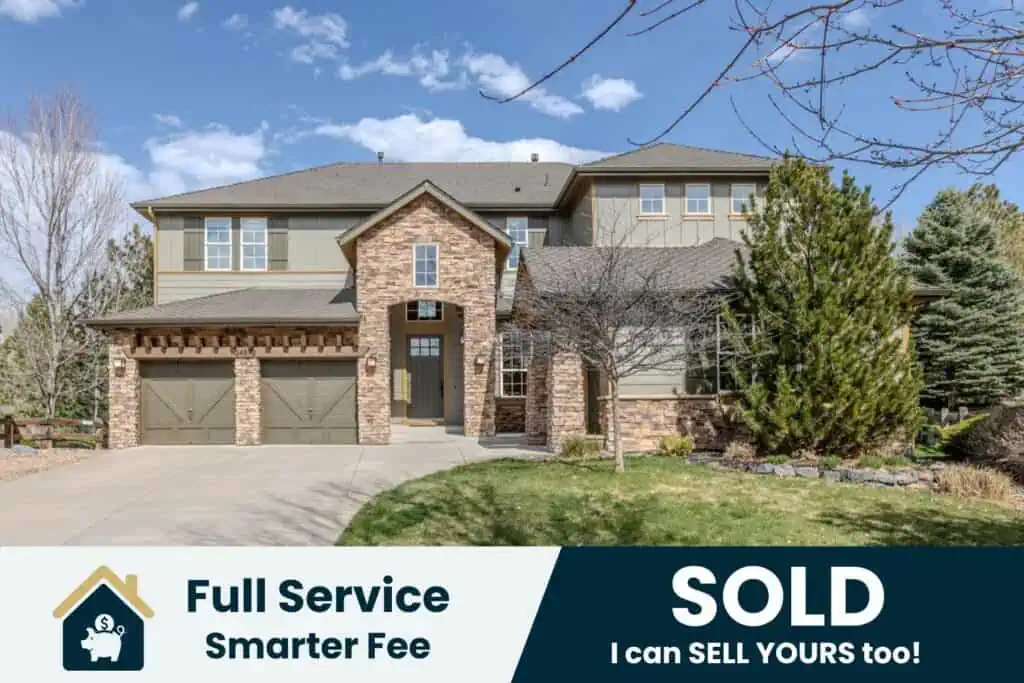 Sold house with full service real estate offer.